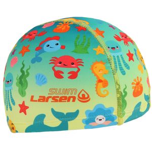 Шапочка плавательная детская Larsen  LC102 лайкра Larsen 359078