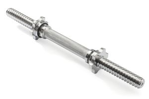 Гриф для гантелей  25 мм. Длина 400 мм. прямой (под гайку) VictoryFit VF-S2540-B2