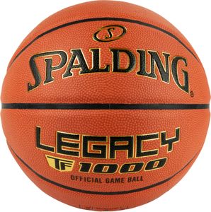 Мяч баск. SPALDING TF-1000 Legacy 76964z, р.6, FIBA, ZK-композит(микрофибра),нейл.корд, кор-чер-зол 6 SPALDING 76964z