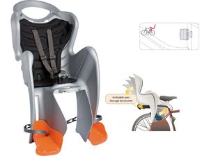 Сидение Mr Fox Relax B-Fix, cеребр/ чёр. вставка BELLELLI NBE80162