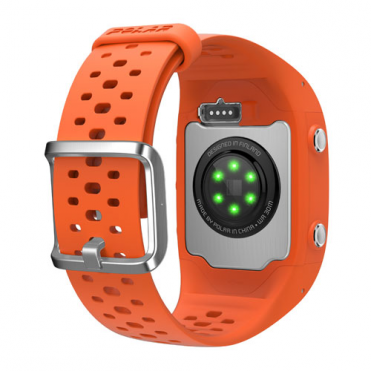 Часы для бега (пульсометр) с GPS POLAR M430 (оранжевые)