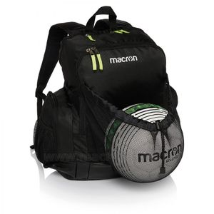Рюкзак спортивный MACRON Goldrush, 59302-BK, черный 46х32х21 см MACRON 59302-BK