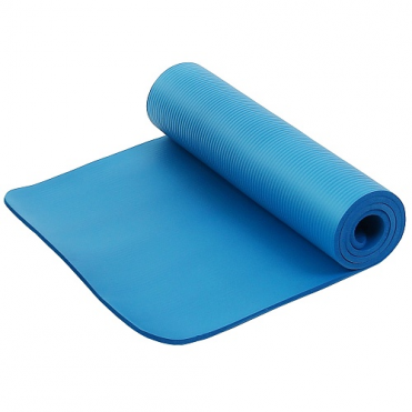 Коврик для фитнеса и йоги LARSEN NBR синий 1,5 см 356763