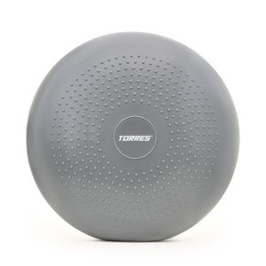 Платформа для пилатеса массажная TORRES, YL2611, PVC, двухсторонняя массаж. поверхность, серый