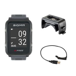 Часы спортивные SIGMA SPORT iD. FREE серые SIGMA NSI24100