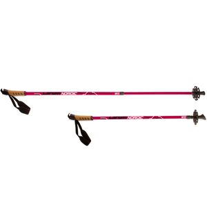 Палки д/скандинавской ходьбы Larsen Nordic П раздвижные 90 - 140см бордо Larsen 359945