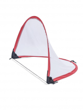 Набор складных футбольных ворот 2 шт, размер 120*80*80см, APSG02N.Цвет красно/белый ATEMI 00-00009879