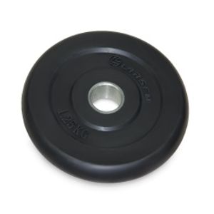 Диск обрезиненный NT121 черный д50мм  1,25кг Larsen 281213