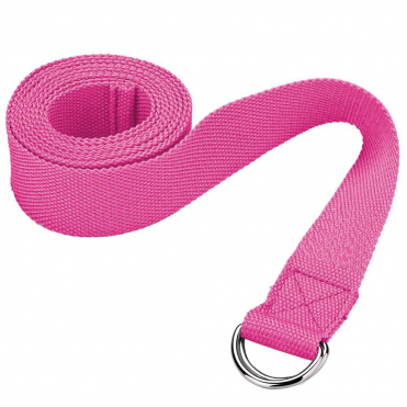 Ремешок для йоги Start Up NT18021 183 х 3,8 см розовый 356357