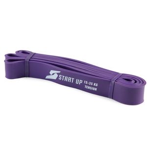 Эспандер для фитнеса замкнутый Start Up NY 208*3,2*0,45 см (нагрузка 15-35кг) purple Start Up 363492