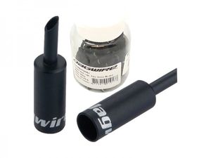 BOT060BJ Наконечник оболочки торм. троса 5мм с защ. троса, чёр., 50шт JAGWIRE ZJG50270