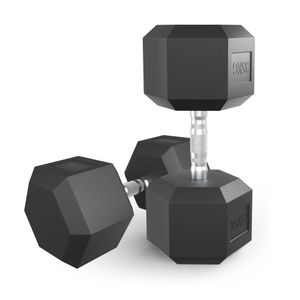 Гантель гексагональная UNIX Fit обрезиненная 35 кг, 2 шт. UNIX Fit™ DBHEX35x2