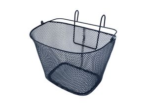 Корзина перед. с крючками и ручкой 30х24х22 чёр. КИТАЙСКИЕ ПРОИЗВОДИТЕЛИ NTB17014
