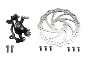 Тормоз диск. мех. DB-280 задний с ротором Type-B 160мм ZOOM ZTB11383