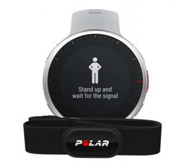 Мультиспортивные часы-пульсометр c GPS Polar VANTAGE V2 HR, серые-лайм