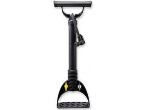 Насос GF-04 напольный, пластик с иглой для мячей и пластиковым клапаном GIYO NTB10398