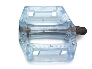 Педали Z-0911 полимерные прозрач. син. KAMIGAWA ZTB98455