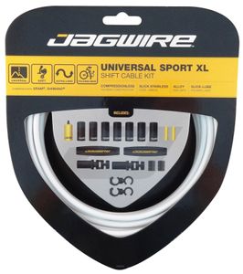 UCK611 Тросы переключения с обол. Universal Sport Shift XL, бел. JAGWIRE ZJG12318