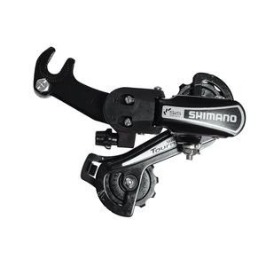 Перек-ль задний TY21-B, GS, 6ск., креп. на ось, чёр., б/уп. SHIMANO ZSM22552