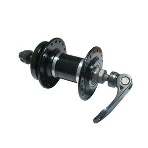 Втулка перед. QS-411F ал., 36H на промподш., с эксц., под диск, чёр. КИТАЙСКИЕ ПРОИЗВОДИТЕЛИ ZTB20170