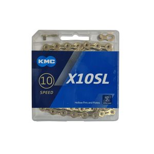 Цепь X10SL, золотистая, в торг.уп. KMC ZTB23112