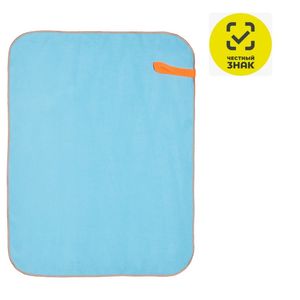 Полотенце из микрофибры MP-80 (бирюзовый) BODY Form Ткань микрофибра