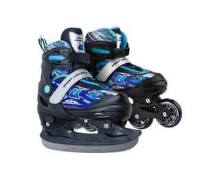 Раздвижные коньки CK-SK1108 Blue LED (со сменными колесами) (L (37-40)) Sport Collection CK-SK1108