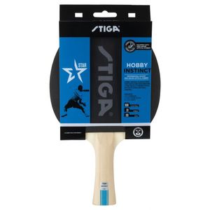 Ракетка для н/т Stiga Hobby Instinct, 1210-6318-01, для начин., накл. 1,5 мм ITTF, конич. ручка STIGA 1210-6318-01