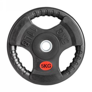 Диск 31 мм. обрезиненный с 3-мя хватами 5 кг, VictoryFit VF-S250500