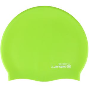 Шапочка плавательная Larsen Swim SC15 Lime Metallic Larsen 369536