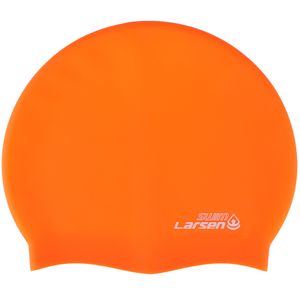 Шапочка плавательная Larsen Swim SC15 Orange Metallic Larsen 369538