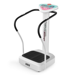 Виброплатформа UNIX Fit Improve 2 in 1 Silver UNIX Fit VPWHI2SL