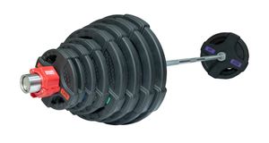 Штанга олимпийская 180 кг (диски с двумя хватами) Original FitTools FT-2HGSET-180