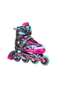 Раздвижные роликовые коньки JE-SK-A570-21 Pink (XS (25-28)) JUSTENERGY JE-SK-A570-21