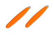 Грузило HIGASHI Long Sinker Fluo orange 15гр