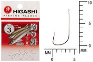 Крючок HIGASHI Sode ringed #3 Silver