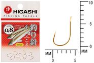 Крючок HIGASHI Umitanago ringed #0,8 Gold