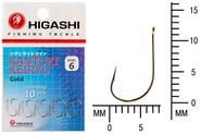 Крючок HIGASHI Kantuki Keiryu #6 Gold