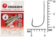 Крючок HIGASHI Sode ringed #4 White UV