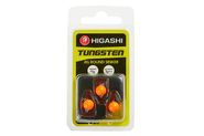 Грузила HIGASHI Jig Tungsten Sinker R Fluo orange 1гр (set-4pcs)