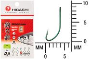 Крючок HIGASHI Akitakitsune ringed #2.5 Green