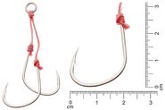 Крючки HIGASHI Double assist hook DAH23 #2/0