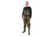 Вейдерсы HIGASHI Waterskin Camo pvc w/felt boot (войлочная подошва) M