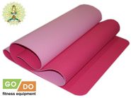 Коврик для йоги и фитнеса 180 х 61 х 0,5 мм перфорированный GO DO :OTPE-6MM  (Розовый) GETSPORT 00400