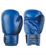 Перчатки боксерские Insane ODIN ПУ синий 10 oz УТ-00020337