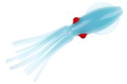 Приманки HIGASHI Squid 11 (set-10pcs) #01 (Light Blue Glow)