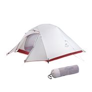 Палатка Naturehike Cloud Up NH18T030-T 20D трехместная сверхлегкая с ковриком, светло-серый, 6927595730614 Naturehike 6927595730614