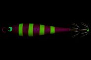 Кальмарница HIGASHI Squid Paint sinker 100g #02 Pink-Zebra Glow