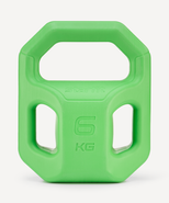 Гиря пластиковая STARFIT DB-505, 6 кг, зеленый