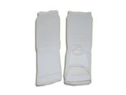 Защита ноги (для единоборств, от колена до пальцев, хлопок с эластиком , поролон, цвет белый, разм. S :(QG0401-S): GETSPORT 03137